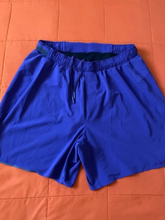 lululemon athletica Other - Lululemon Shorts Mens Large Purple Stretch Perform Athleisure Yoga